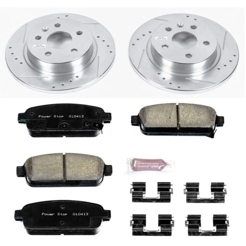 PowerStop Z23 Brake Kit Rear fits 2013-2020 Buick Encore / 2011-2015 Chevrolet Cruze LT / 2016 Chevrolet Cruze LIMITED / 2...