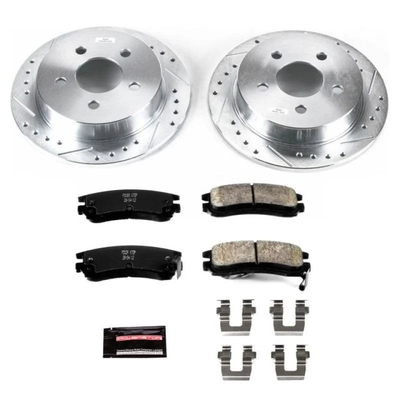 PowerStop Z23 Brake Kit fits 2004 2005 Buick Century / 1998 2000 Buick Regal / 1997-2004 Buick Regal GS / 2000-2005 Chevro...