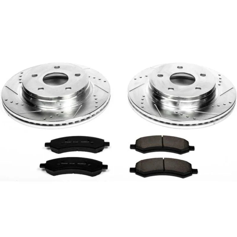 PowerStop Z23 Brake Kit fits 2007-2009 Chrysler Aspen LIMITED / 2007 2008 Dodge DURANGO Adventurer / 2007-2009 Dodge DURAN...