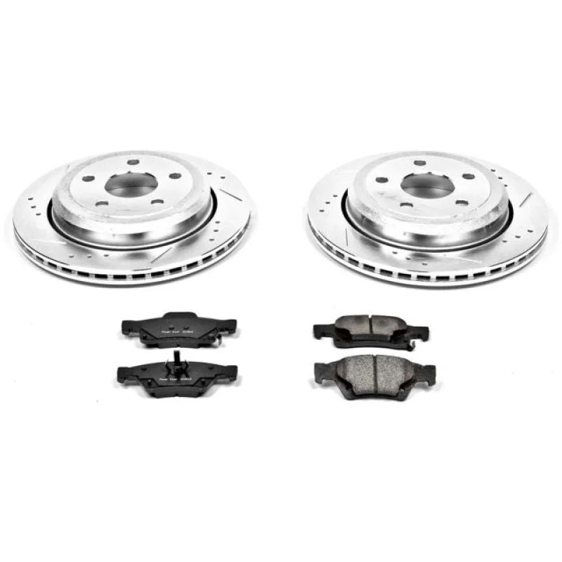 PowerStop Z23 Brake Kit fits 2017-2024 Dodge DURANGO / 2011-2024 Dodge DURANGO Citadel / 2011-2013 Dodge DURANGO CREW / 20...
