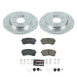Load image into Gallery viewer, PowerStop Z23 Brake Kit fits 2018-2023 Hyundai Kona / 2022 2023 Hyundai Kona N / 2021-2023 Kia Seltos