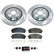 Load image into Gallery viewer, PowerStop Z23 Brake Kit fits 2023 2024 Lexus RX350 / 2023 2024 Lexus RX350H / 2021-2024 Toyota Highlander / 2020-2024 Toyo...