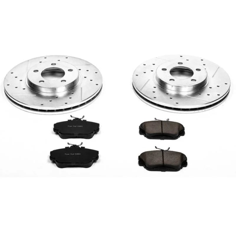 PowerStop Z23 Brake Kit fits Ford Taurus / 2001-2004 Ford Taurus LX / 2001-2007 Ford Taurus SE / 2003 Ford Taurus SE Comfo...