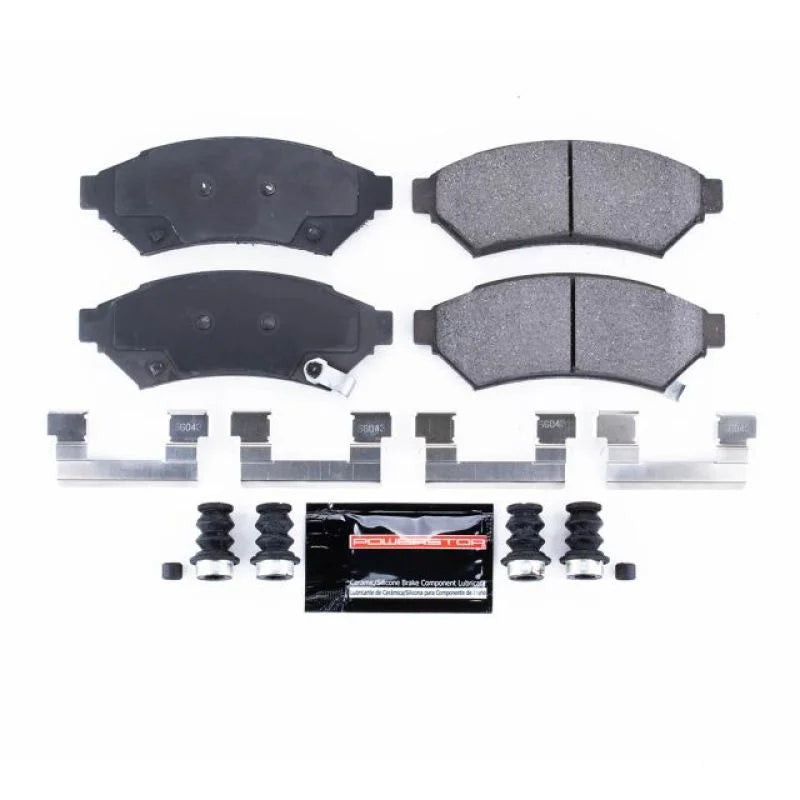 PowerStop Z23 Brake Pads w/Hardware Front fits 2005-2009 Buick LaCrosse CX / 2005-2008 Buick LaCrosse Cxs / 2008 2009 Buic...