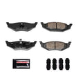 Load image into Gallery viewer, PowerStop Z23 Brake Pads w/Hardware Rear fits 1999-2004 Chrysler 300M / 1995-2000 Chrysler Cirrus / 1995-2004 Chrysler Con...