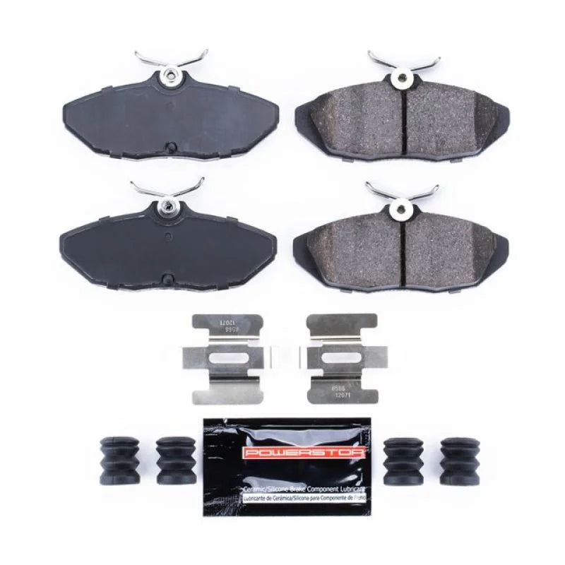 PowerStop Z23 Brake Pads w/Hardware Rear fits 2001 2002 Dodge Viper Acr / 1993-1997 2002-2005 Ford Thunderbird / 2000-2002...
