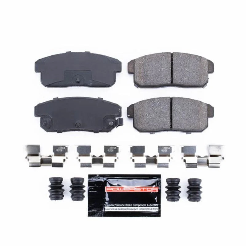 PowerStop Z23 Brake Pads w/Hardware Rear fits 2001 2002 Infiniti G20 / 2000 2001 Infiniti I30 / 2002-2004 Infiniti I35 / 2...