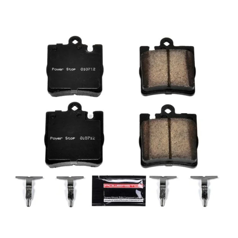 PowerStop Z23 Brake Pads w/Hardware Rear fits 2003-2007 Mercedes-Benz C230 / 2003-2005 Mercedes-Benz C240 / 2006 2007 Merc...