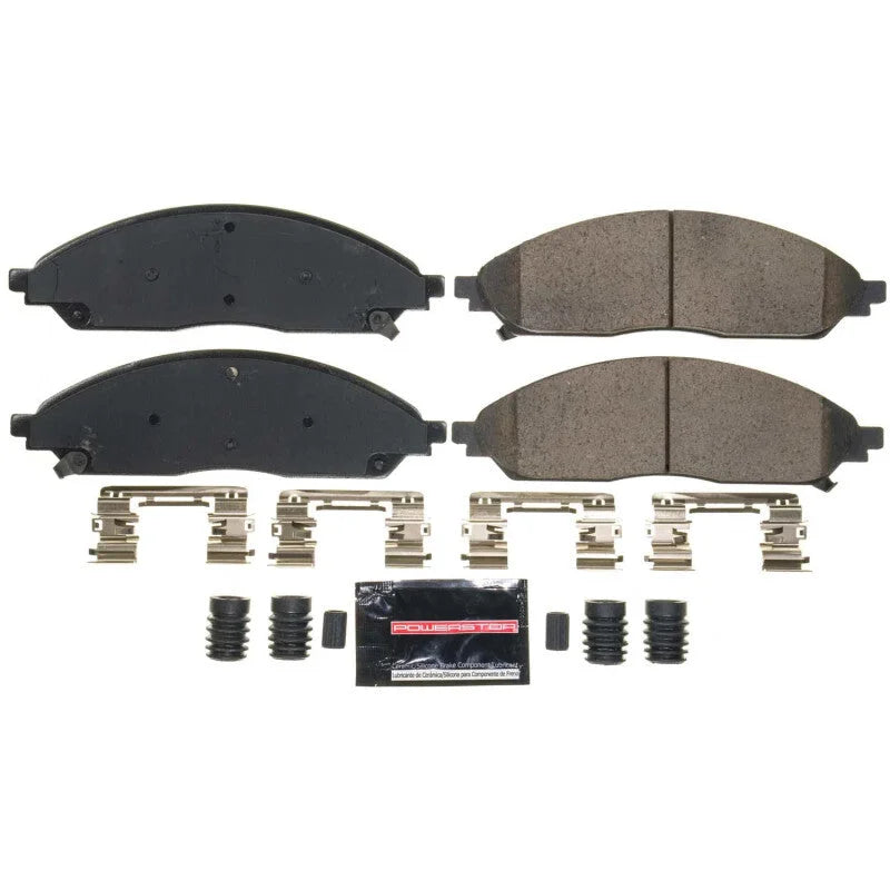 PowerStop Z23 Brake Pads w/Hardware fits 2020 2021 Chrysler Pacifica / 2021-2024 Chrysler Pacifica LIMITED / 2022-2024 Jee...