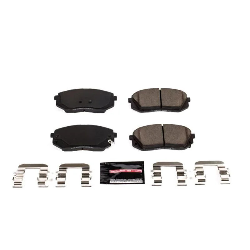 PowerStop Z23 Brake Pads w/Hardware fits Hyundai Elantra / 2018 Hyundai Elantra GT / 2019-2023 Hyundai Kona Electric / 201...