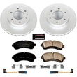 Load image into Gallery viewer, PowerStop Z23 Coated Brake Kit fits 2007-2009 Dodge Sprinter 3500 / 2019 2020 Freightliner Sprinter 1500 / 2019-2021 Freig...