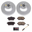 Load image into Gallery viewer, PowerStop Z23 Coated Brake Kit fits 2017 Mercedes-Benz Maybach S550 / 2017 Mercedes-Benz Maybach S550 4MATIC / 2018-2020 M...