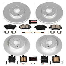 Load image into Gallery viewer, PowerStop Z23 Coated Front &amp; Rear Brake Kit fits 2003 Mercedes-Benz C230 / 2003-2005 Mercedes-Benz C240 / 2006 2007 Merced...