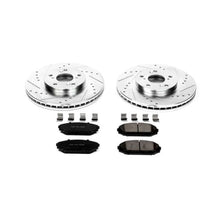 Load image into Gallery viewer, PowerStop Z23 Evolution Sport Brake Kit Front fits 2001-2002 Acura MDX / 1999-2002 Honda Odyssey CARGO / 1999-2004 Honda O...