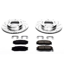 Load image into Gallery viewer, PowerStop Z23 Evolution Sport Brake Kit Front fits 2003-2006 Kia Sorento EX - Main Product View