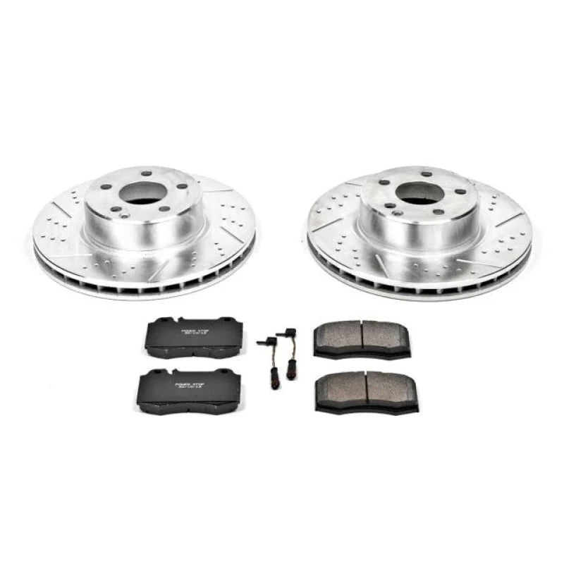 PowerStop Z23 Evolution Sport Brake Kit Front fits 2003-2006 Mercedes-Benz CL500 / 2006 Mercedes-Benz S350 / 2003-2006 Mer...