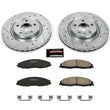 Load image into Gallery viewer, PowerStop Z23 Evolution Sport Brake Kit Front fits 2005-2008 Pontiac Grand Prix GXP - Main Product View