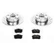 Load image into Gallery viewer, PowerStop Z23 Evolution Sport Brake Kit Rear fits 1999-2004 Audi A6 Quattro Avant - Main Product View