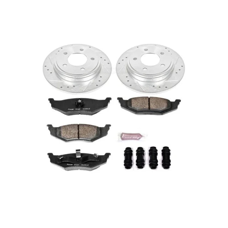 PowerStop Z23 Evolution Sport Brake Kit Rear fits 1999-2004 Chrysler 300M / 2003 Chrysler 300M Pro-am / 2002-2004 Chrysler...