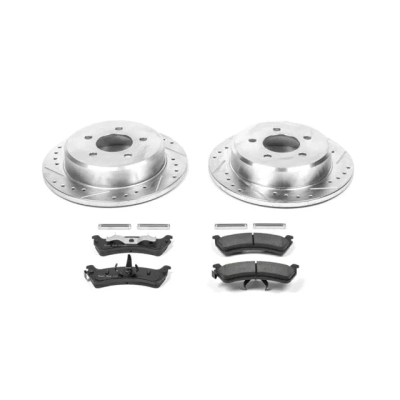 PowerStop Z23 Evolution Sport Brake Kit Rear fits 2001-2002 Ford Explorer SPORT - Main Product View