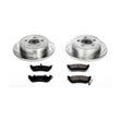Load image into Gallery viewer, PowerStop Z23 Evolution Sport Brake Kit Rear fits 2003-2007 Jeep Liberty / 2003-2007 Jeep Wrangler - Main Product View