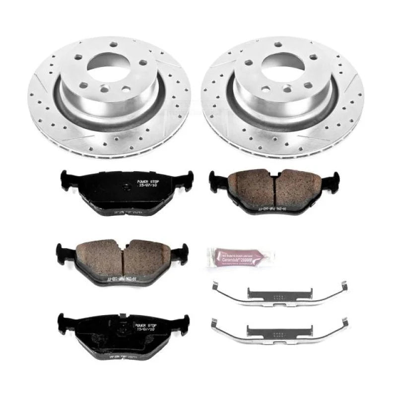 PowerStop Z23 Evolution Sport Brake Kit Rear fits BMW Z4 / 2003-2005 BMW Z4 3.0I / 2006-2008 BMW Z4 COUPE 3.0SI - Main Pro...