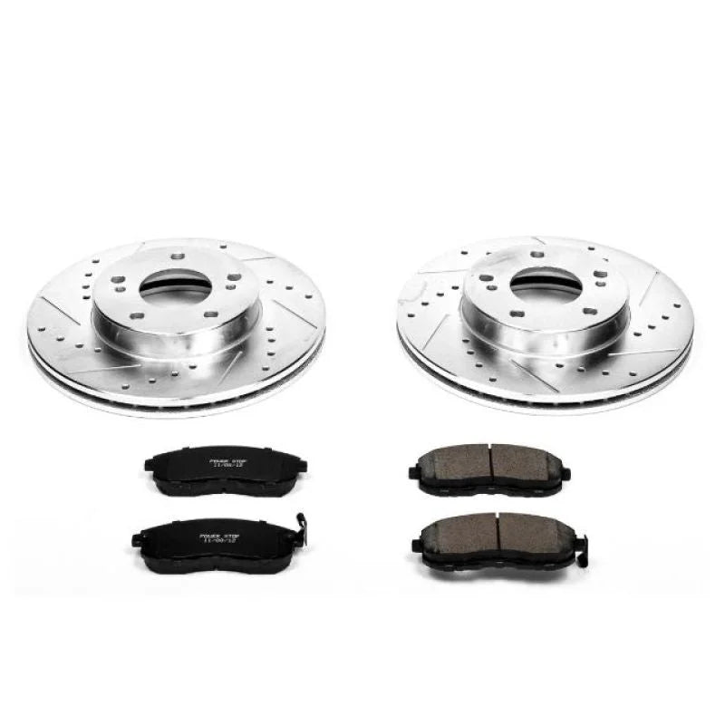 PowerStop Z23 Evolution Sport Brake Kit fits 1996-1999 Infiniti I30 / 1995-1999 Nissan Maxima Gle / 1989-1999 Nissan Maxim...