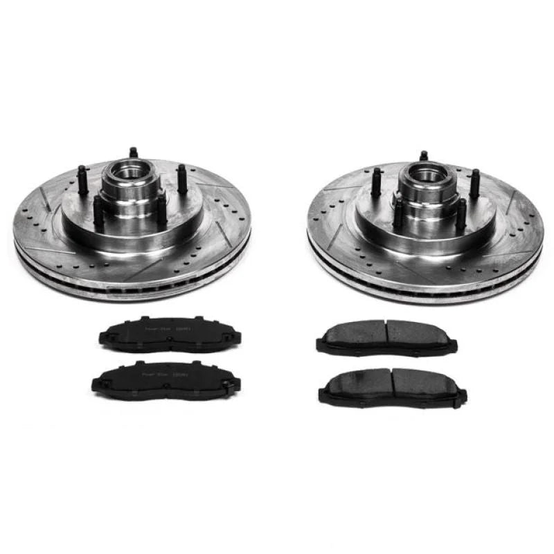 PowerStop Z23 Evolution Sport Brake Kit fits 1997-2000 Ford F-150 / 1997-1998 Ford F-150 Xlt - Main Product View