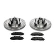 Load image into Gallery viewer, PowerStop Z23 Evolution Sport Brake Kit fits 1997-2000 Ford F-150 / 2000 Ford F-150 Harley-Davidson Edition - Main Product...