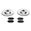 Load image into Gallery viewer, PowerStop Z23 Evolution Sport Brake Kit fits 2002-2004 Toyota Camry LE - Main Product View