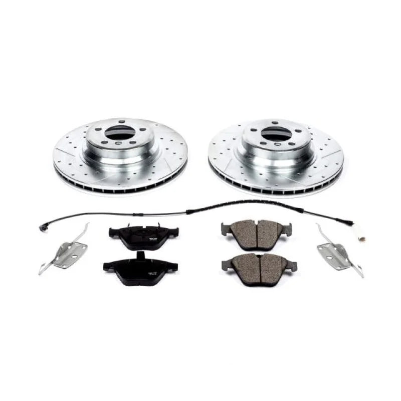 PowerStop Z23 Evolution Sport Brake Kit fits 2002-2005 BMW 745LI / 2002-2005 BMW 745I / 2006-2008 BMW 750LI / 2006-2008 BM...