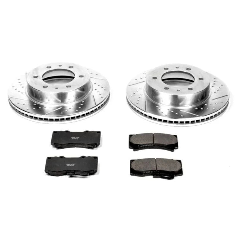 PowerStop Z23 Evolution Sport Brake Kit fits 2006-2010 Hummer H3 / H3T - Main Product View
