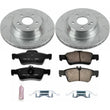 Load image into Gallery viewer, PowerStop Z23 Evolution Sport Brake Kit fits 2010-2018 Mercedes-Benz CLS550 / 2010-2018 Mercedes-Benz E550 - Main Product ...