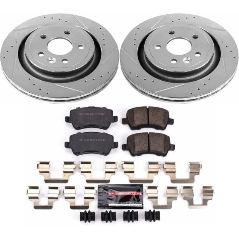 PowerStop Z23 Evolution Sport Brake Kit fits 2011-2018 Volvo S60 / 2016-2018 Volvo S60 Cross COUNTRY / 2007-2016 Volvo S80...