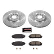 Load image into Gallery viewer, PowerStop Z23 Evolution Sport Brake Kit fits 2016-2023 Jeep Cherokee - Main Product View
