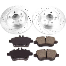 Load image into Gallery viewer, PowerStop Z23 Evolution Sport Brake Kit fits 2017 Mercedes-Benz SLC300 / 2012-2016 Mercedes-Benz SLK350 - Main Product View