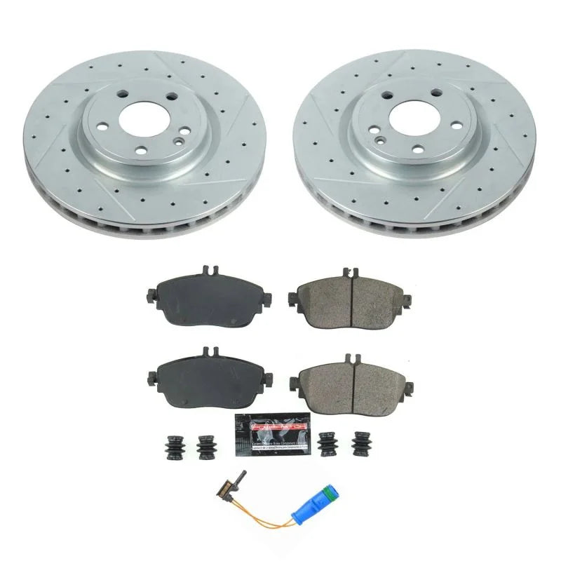 PowerStop Z23 Evolution Sport Brake Kit fits 2017-2018 Infiniti QX30 / 2019 Infiniti QX30 Essential / Infiniti QX30 / 2014...