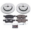 Load image into Gallery viewer, PowerStop Z23 Evolution Sport Brake Kit fits 2017-2020 Jeep Grand / Grand Cherokee - Main Product View