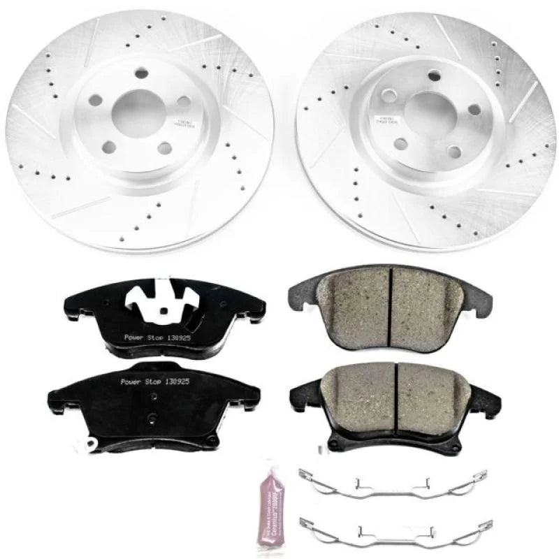PowerStop Z23 Evolution Sport Brake Kit fits 2017-2020 Lincoln Mkz - Main Product View