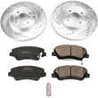 Load image into Gallery viewer, PowerStop Z23 Evolution Sport Brake Kit fits 2018-2019 Kia RIO S / 2012-2017 Kia RIO SX - Main Product View