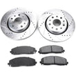 Load image into Gallery viewer, PowerStop Z23 Evolution Sport Brake Kit fits 2018-2023 Jeep Gladiator / Wrangler - Main Product View