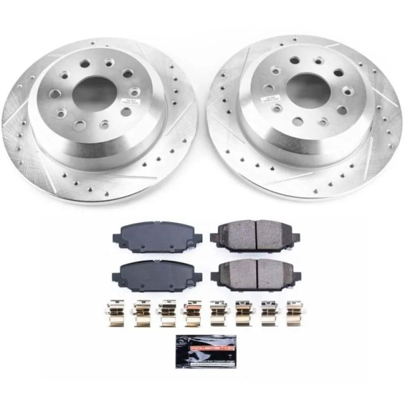 PowerStop Z23 Evolution Sport Brake Kit fits 2018-2024 Jeep Wrangler - Main Product View