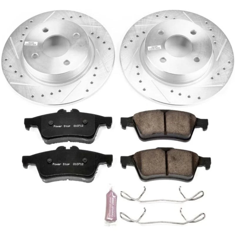 PowerStop Z23 Evolution Sport Brake Kit fits Ford Ecosport / 2018-2021 Ford Ecosport S - Main Product View