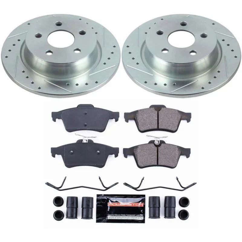 PowerStop Z23 Evolution Sport Brake Kit fits Ford Transit / 2018-2023 Ford Transit Connect Titanium