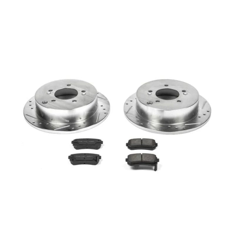 PowerStop Z23 Evolution Sport Brake Kit fits Hyundai Tucson / 2010-2015 Hyundai Tucson Gls / 2014-2015 Hyundai Tucson SE /...