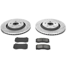 Load image into Gallery viewer, PowerStop Z23 Evolution Sport Brake Kit fits Jeep Grand / 2006-2010 Jeep Grand Cherokee SRT8 - Main Product View
