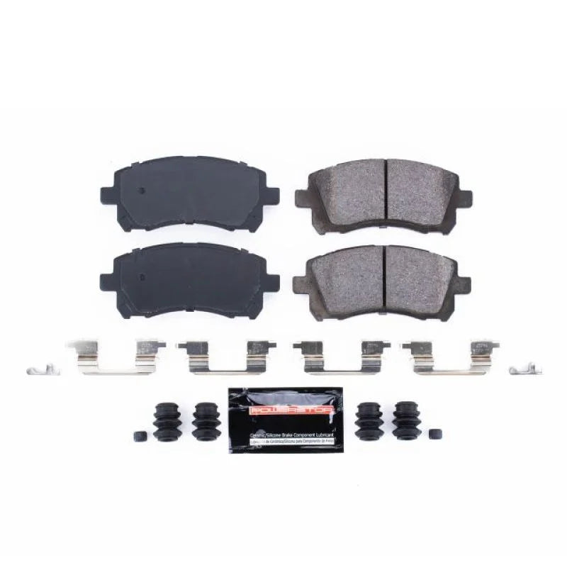 PowerStop Z23 Evolution Sport Brake Pads w/Hardware fits 1998-2002 Subaru Forester / 1998-2003 Subaru Impreza / 1997-2002 ...