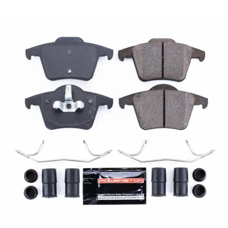 PowerStop Z23 Evolution Sport Brake Pads w/Hardware fits 2003-2014 Volvo XC90 - Main Product View