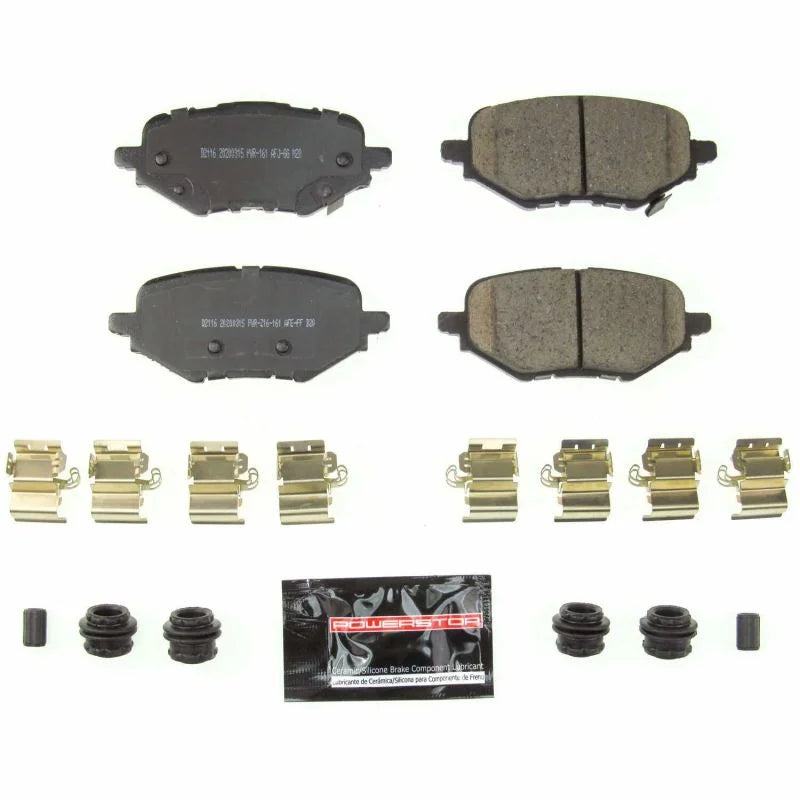 PowerStop Z23 Evolution Sport Brake Pads w/Hardware fits 2017-2021 Honda Clarity - Main Product View