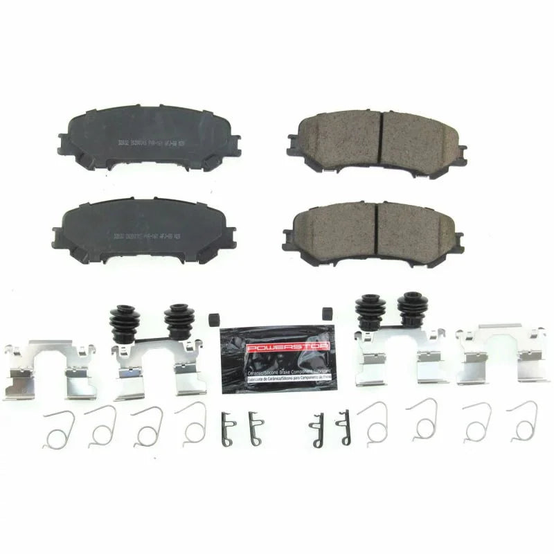 PowerStop Z23 Evolution Sport Brake Pads w/Hardware fits 2017-2024 Nissan Titan / Titan - Main Product View